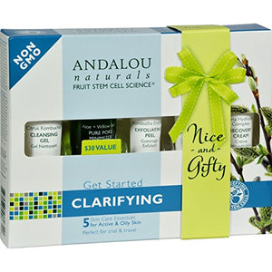 Andalou Naturals, Clarify kit, 5pc