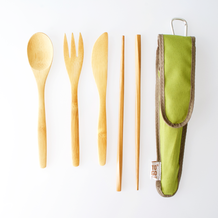 To-Go-Ware, Adult Utensil Set, Green