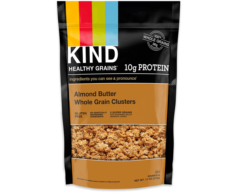 Kind, Health Grains, Almond Butter Whole Grain Clusters, 11oz