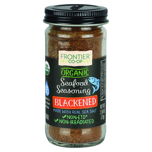 Frontier, Organic Blackened Seafood Seasoning, 2.50 oz