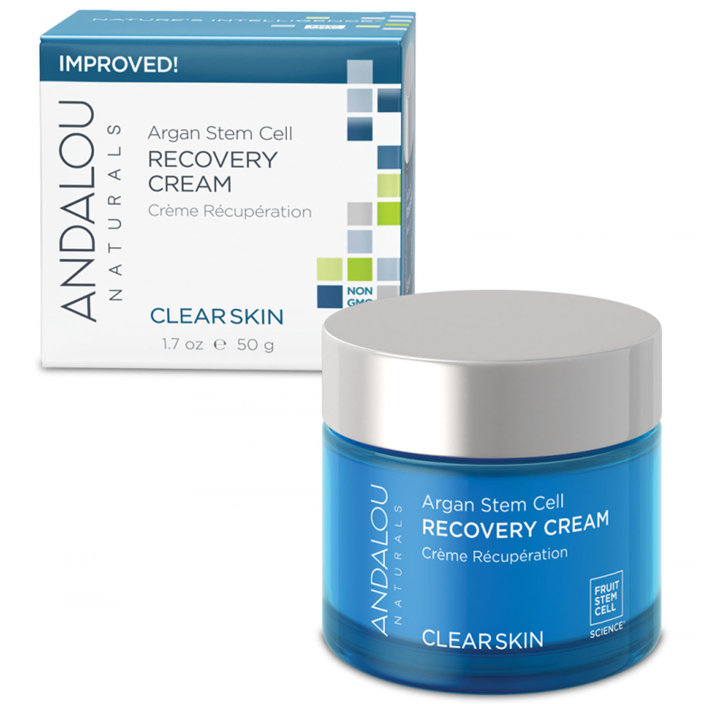 Andalou Naturals, Argan Stem Cell Recovery Cream 1.7oz