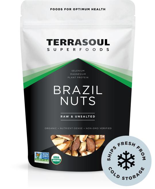 Terrasoul, Organic Raw Brazil Nuts, 16 Oz