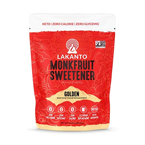 Lakanto, Golden Monk Fruit 1:1 Sugar Substitute - 1 LB