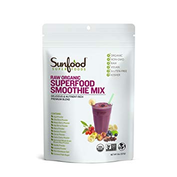 Sunfood, Organic Superfood Smoothie Mix, 8oz