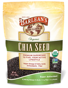 Barleans, Organic Chia Seeds, 12 oz