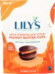 Lilys Chocolate, Peanut Butter Cup Milk Chocolate Style, 3.2 Ounce