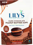 Lilys Chocolate, Peanut Butter Cup Dark Chocolate, 3.2 Ounce