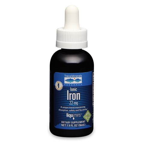 Trace Minerals Research, Ionic Iron, 22 mg, 1.9 fl. oz