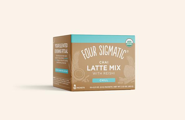 Four Sigmatic, Chai Latte Mix, 10pk box