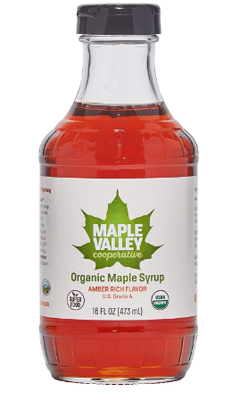 Maple Valley, Cooperative Amber & Rich Organic Maple Syrup 16 fl. O