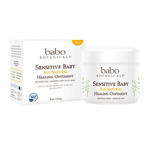 Babo Botanicals, Sensitive Baby Fragrance Free Healing Ointment, 4 oz