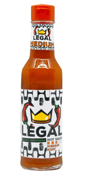 Légal Hot Sauce, Medium Heat, 5 oz