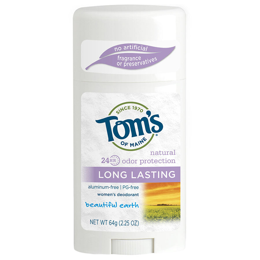 Tom's of Maine, Beautiful Earth Long Lasting Deodorant, 2.25 oz