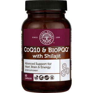 Global Healing, CoQ10 & BioQQ with Shilajit, 60 caps