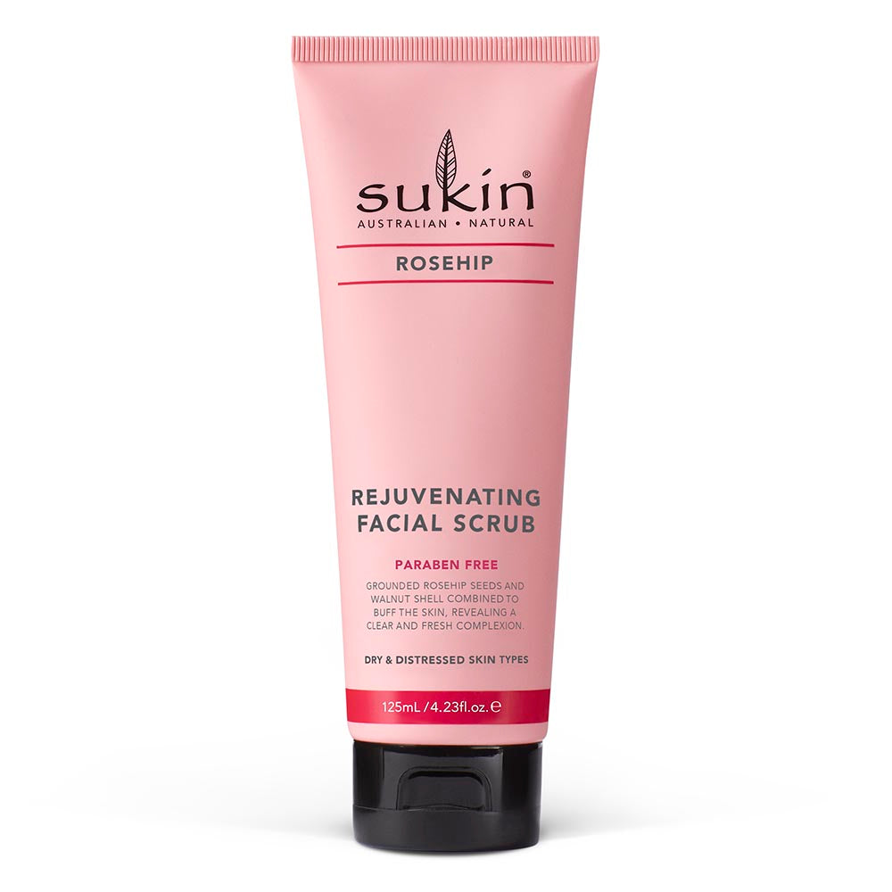 Sukin, Rosehip Rejuvenating Facial Scrub, 4.23 fl. oz.