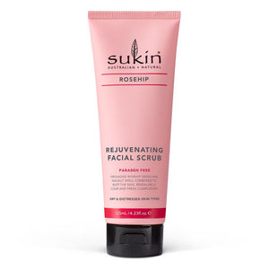 Sukin, Rosehip Rejuvenating Facial Scrub, 4.23 fl. oz.