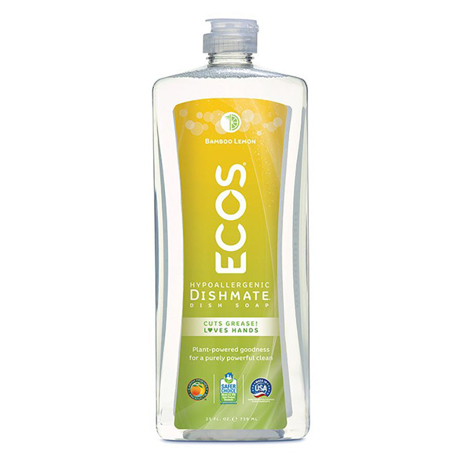 Earth Friendly Products, Bamboo Lemon Dishmate Liquid Soap, 25 fl. oz.