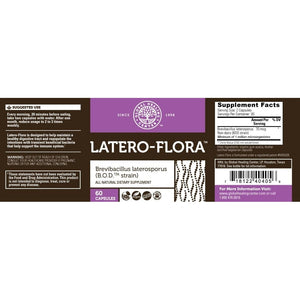 Global Healing, Latero Flora, 60 caps