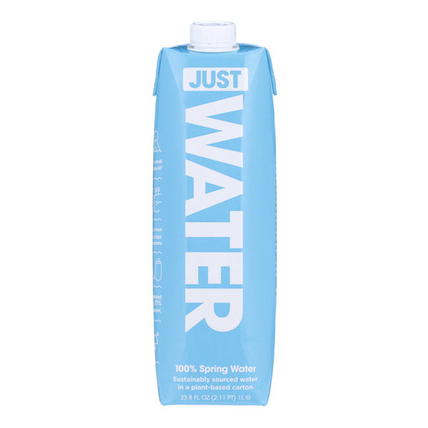JUST, Spring Water, 33.8 oz