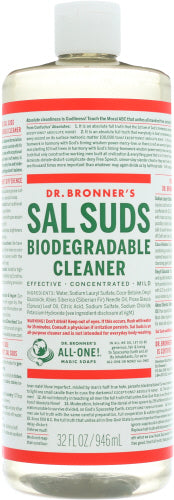 Dr. Bronner's, Sal Suds Cleaner Biodegradable, 32 fl. oz.