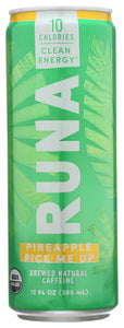 RUNA, Clean Energy Drink, Pineapple Pick me Up, 12 oz