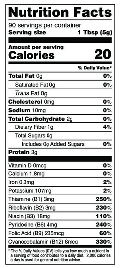 Terrasoul, Nutritional Yeast Flakes, 16 oz