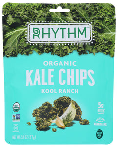 Rhythm Superfoods, Organic Kale Chips, KOOL RANCH, 20 oz