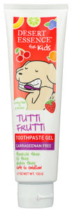 Desert Essence, Toothpaste Gel Tutti Fruti, 4.7 OZ