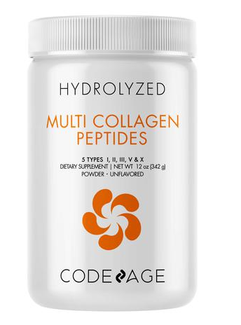 Codeage, Hydrolyzed Multi Collagen Peptides, 12 oz (38 servings)