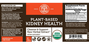 Global Healing, Plant-based Kidney Health, 2fl oz