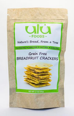 ULU Foods, GF Breadfruit Crackers, 2oz