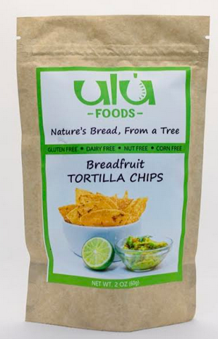 ULU Foods, Breadfruit Tortilla Chips, 2oz