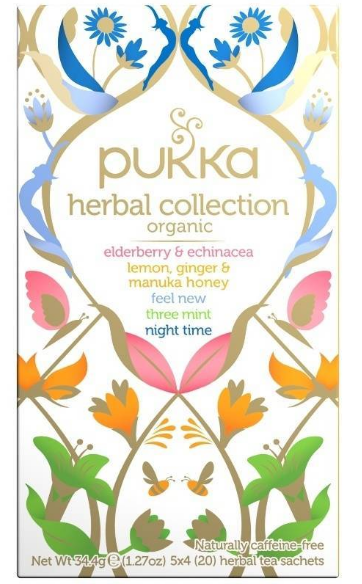 Pukka Herbs, Herbal Collection Mix, Organic Tea, 1.21 oz