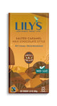 Lily's, Salted Caramel Milk Chocolate Style Bar, 2.8 oz