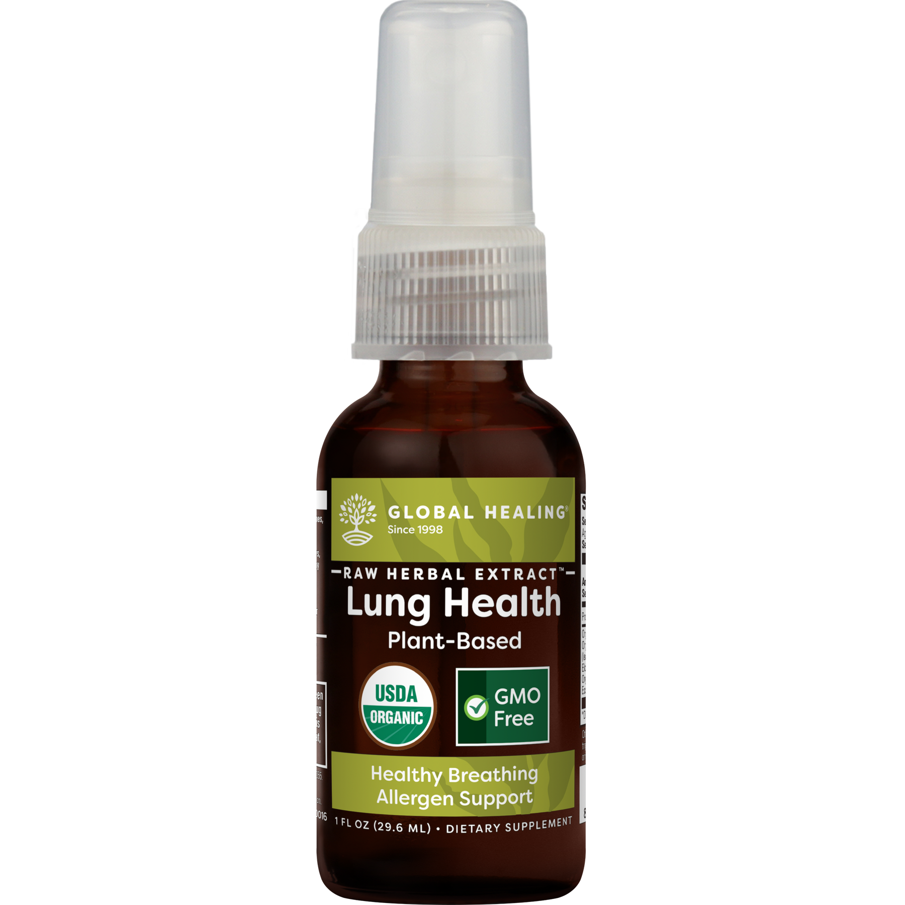 Global Healing, Lung Health, 1 fl oz