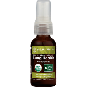 Global Healing, Lung Health, 1 fl oz