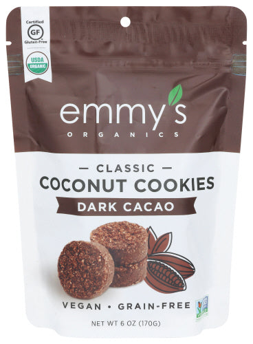 Emmy's Organics, Cookie Drk Cacao Org - 6OZ