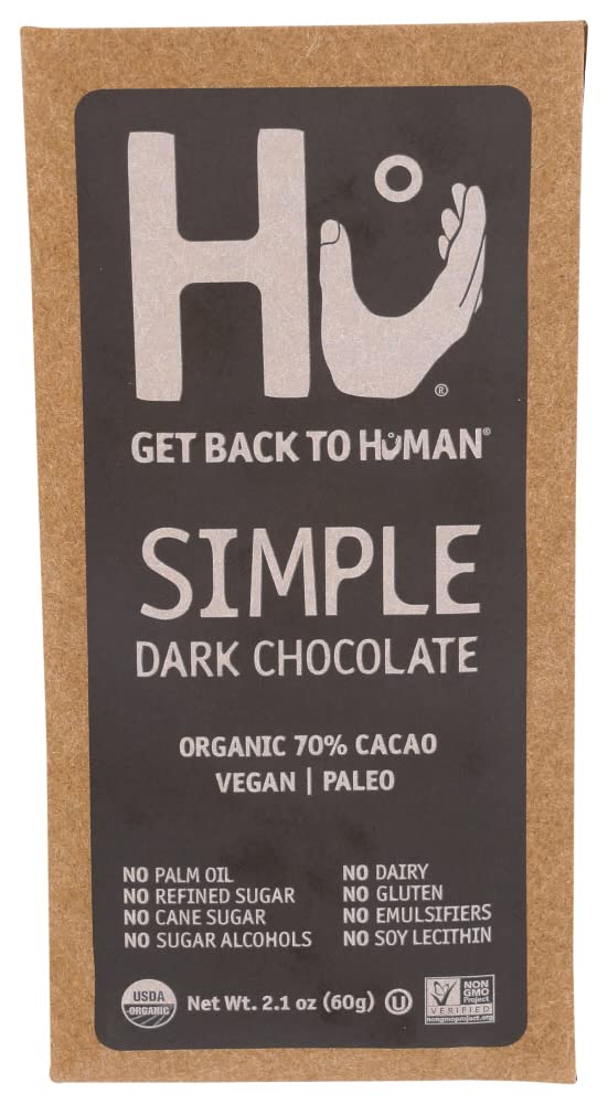 Hu, Simple Dark Chocolate, 2.1 oz