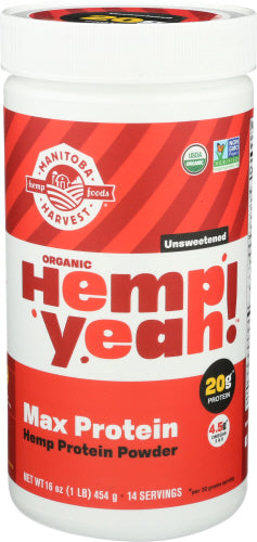 Manitoba Harvest, Max Protein, Hemp Yeah, 16 oz