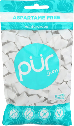 Pur Gum, Wintergrn 55Pc - 2.72OZ