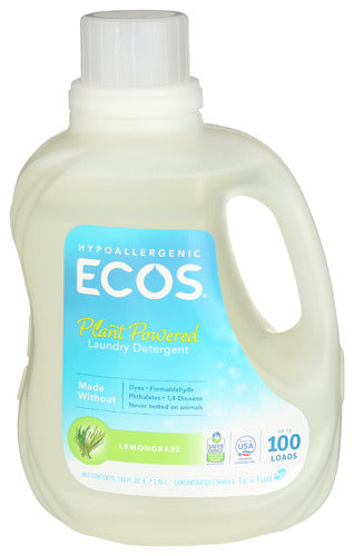 Ecos, Laundry Lemongrass 100Z - 100OZ