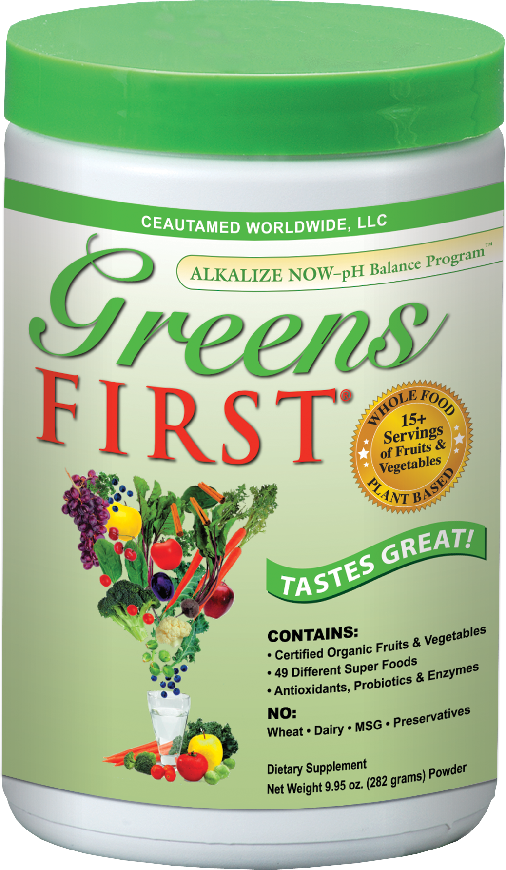 Greens First, Wellness Shake, 9.95 oz