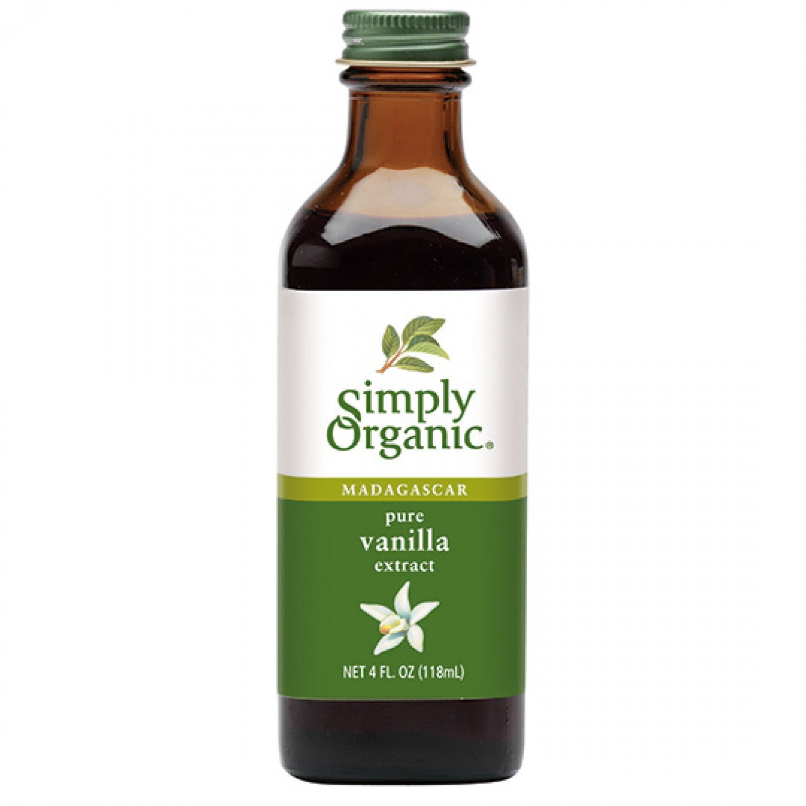 Simply Organic, Madagascar Pure Vanilla Extract, 4 fl oz