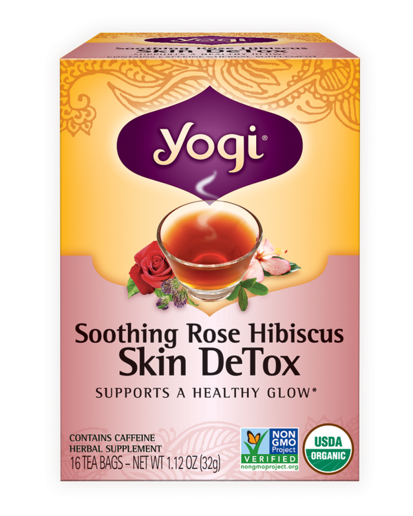 Yogi Tea, Skin DeTox Tea, 16 Tea Bags, 1.12 oz