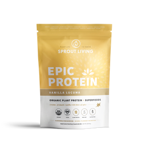 Sprout Living, Protein Powder Vanilla Lucuma, 16oz