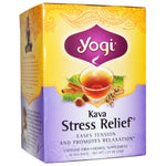 Yogi Tea, Kava Stress Relief, Caffeine Free, 16 Tea Bags, 1.27 oz