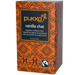 Pukka Herbs, Vanilla Chai, Caffeine Free, 20 Tea Sachets, 1.41 oz