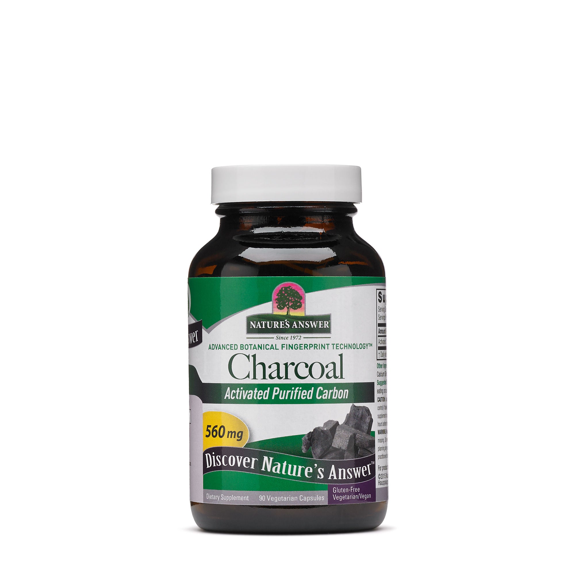 Nature's Answer, Activated Charcoal, 560mg
