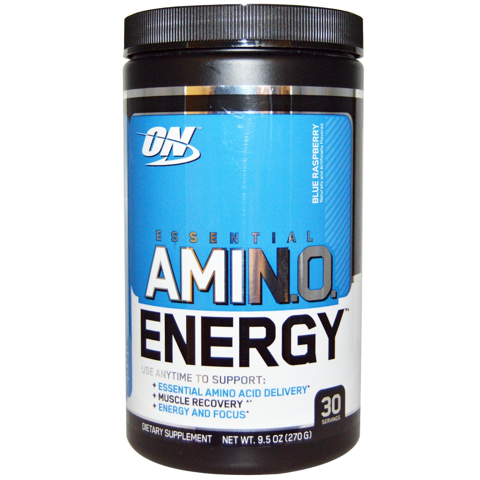 Optimum Nutrition Essential Amino Energy, Blue Raspberry, 30 servings