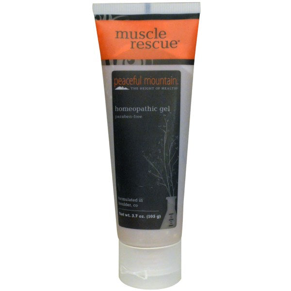 Peaceful Mountain, Muscle Rescue Gel, Unscented, 3.7 oz